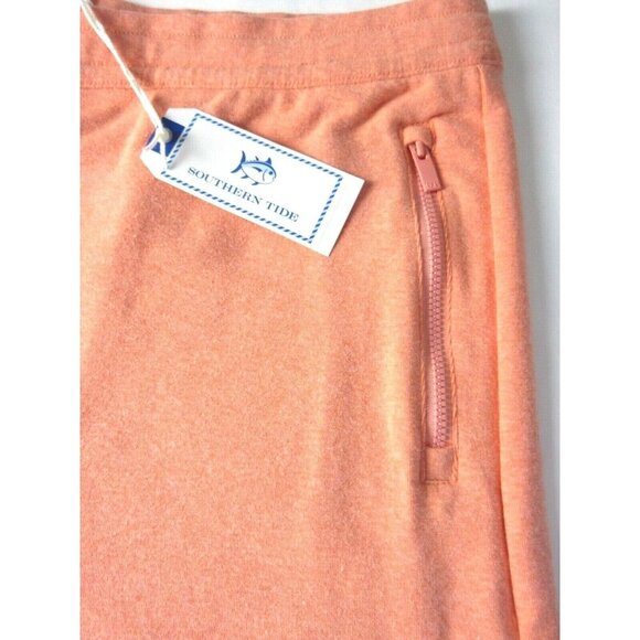 Southern Tide Men's Backrush Heather Casual Lounge Shorts Mango Orange NWT - Picture 3 of 5
